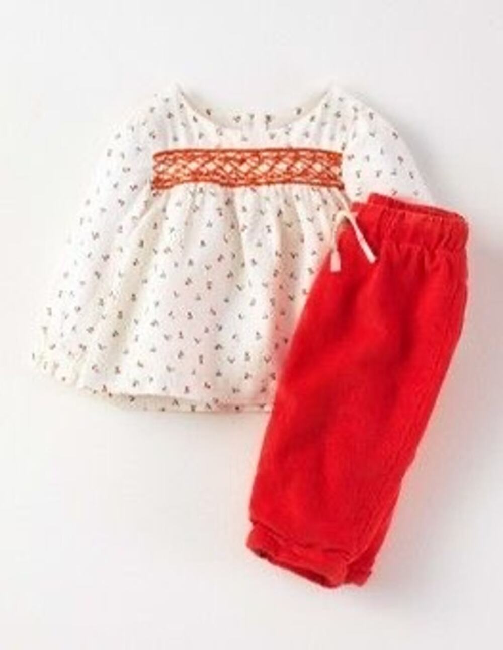 Baby Boden 2-Piece Cherry Outfit - 3-6 Months Baby